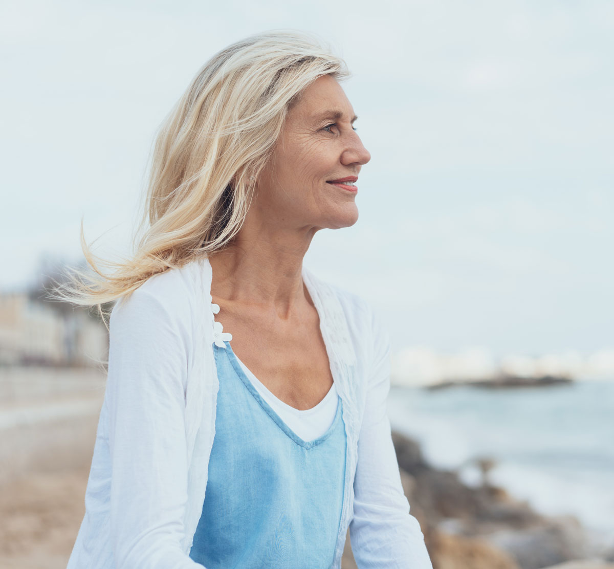 ABC woman ocean SQ 208714436