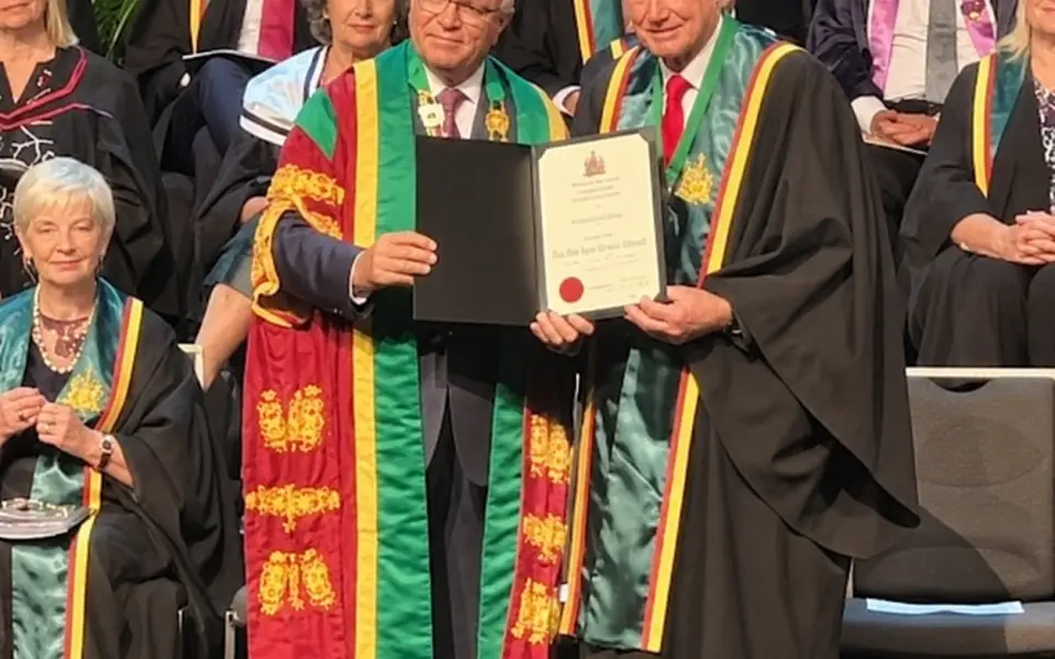 Ceremonial Graduation Group Portrait