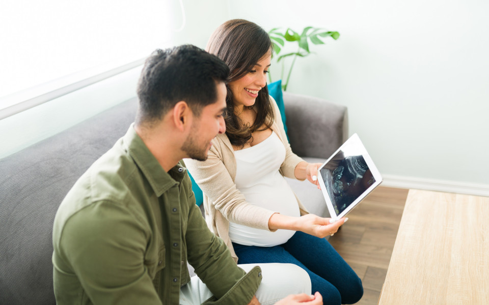 Ultrasound pregnancy banner
