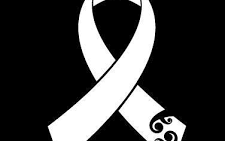 white ribbon