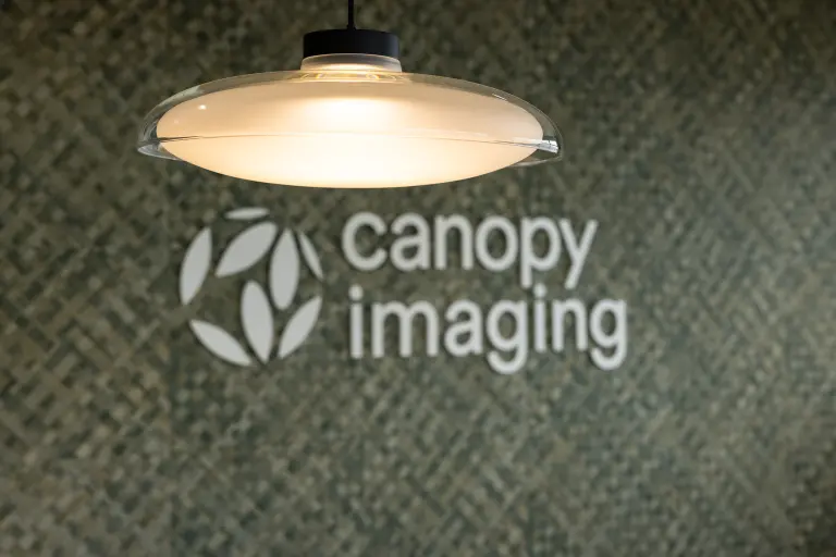 Canopy Imaging Kerikeri Clinic reception wall