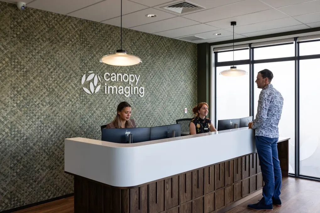 Canopy Imaging Kerikeri Clinic reception